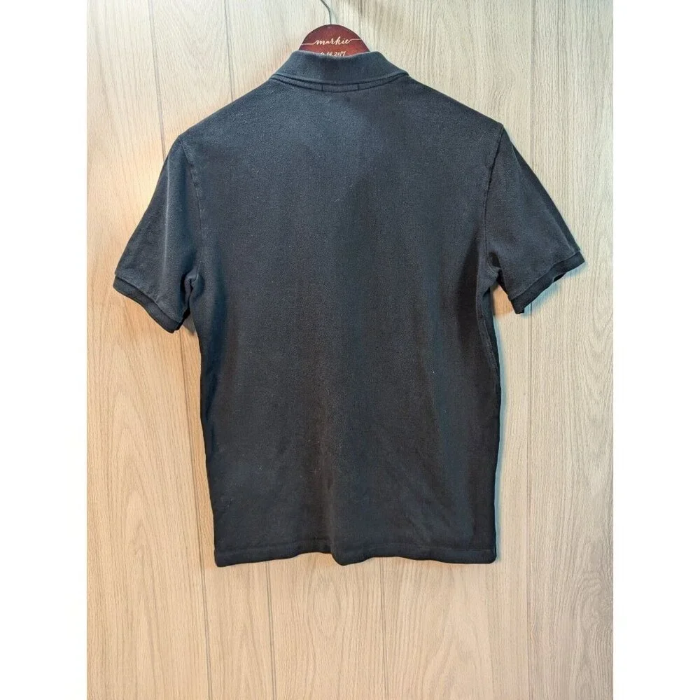 Polo Ralph Lauren Shirt Mens Small S Black Short Sleeve Classic Regular - Picture 2 of 5